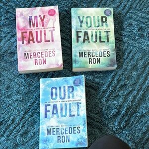 Mercedes Ron Book Set - My Fault, Your Fault, Our Fault